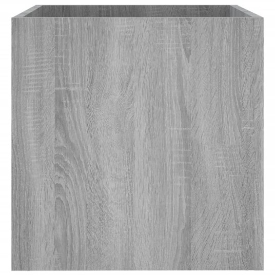 vidaXL Plantekasse grå sonoma 40x40x40 cm konstruert tre