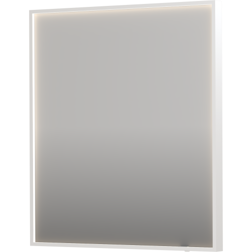 Sanibell Ink SP19 speil med lys dimbar duggfri matt hvit 70x80 cm Sanibell Ink SP19 speil med lys dimbar duggfri matt hvit 70x80 cm