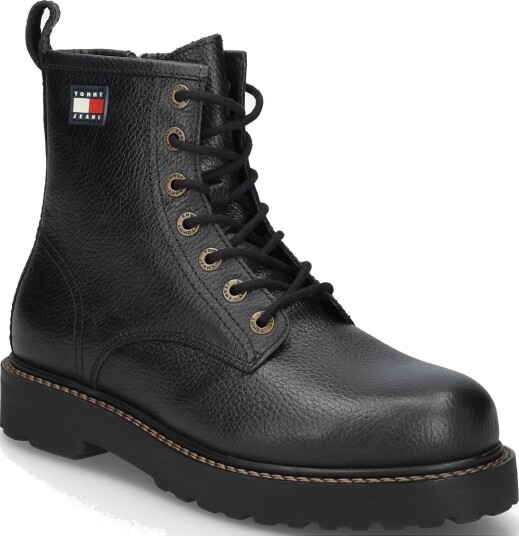 Tommy Hilfiger Archive 01 Tumble Lace Up Warm BLACK 43