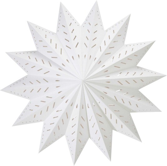 PR Home Alfa julestjerne Hvit 50 cm Hvit