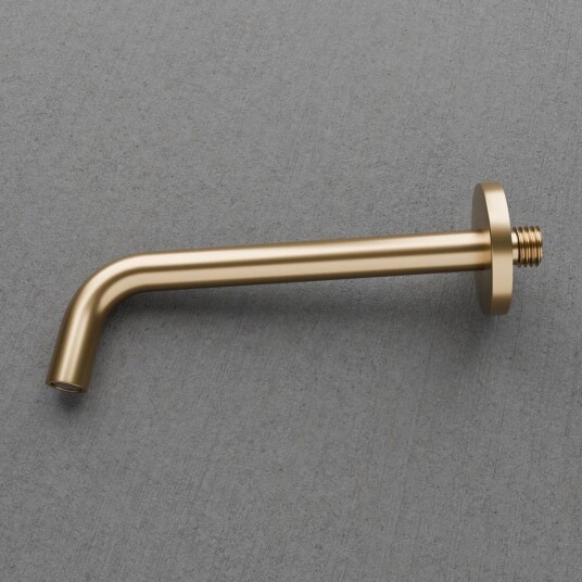 Scandtap Steel Harmonized Badekartut 235mm Champagne