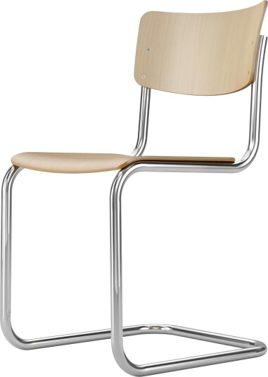 Thonet S 43 Cantilever Spisestol Krom/ Bøketre Thonet S 43 Cantilever Spisestol Krom/ Bøketre