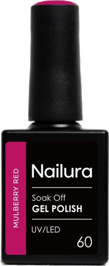 Nailura Gel Polish 10 ml 60 Mulberry Red