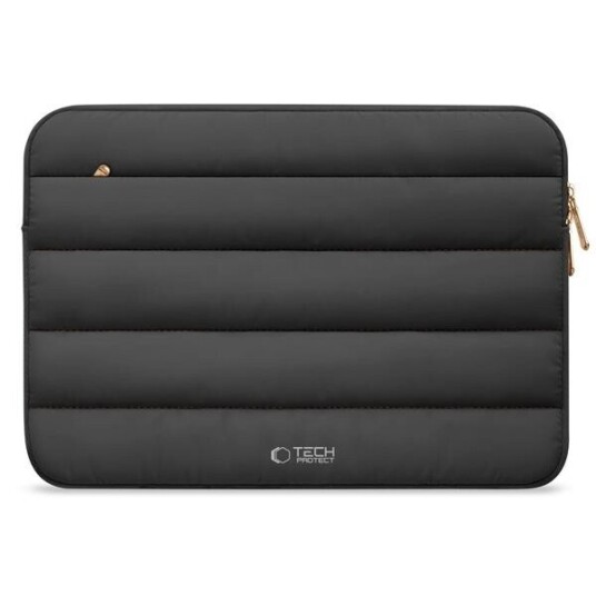 Tech-Protect Fluffy Laptopveske 13-14" - Svart med Beskyttende Polstring