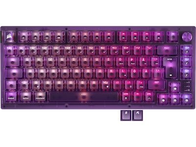 Corsair K65 Plus Wireless 75% Gaming Tastatur Atomic Purple Corsair K65 Plus Wireless 75% Gaming Tastatur Atomic Purple