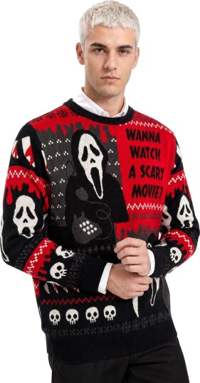 OppoSuits Ghost Face™ Genser - X-Small