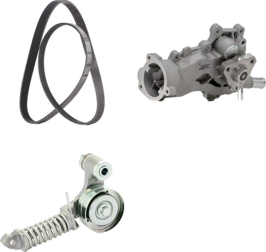 RIDEX PLUS 4172P0116P Vannpumpe + kileremsett