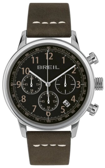 Breil Herreklokke TW2060 Outrider Grønn/Lær Ø41 mm Breil Herreklokke TW2060 Outrider Grønn/Lær Ø41 mm