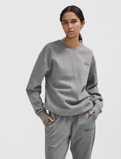 HALO Halo Essential Crew - Grey - S HALO Halo Essential Crew - Grey - S