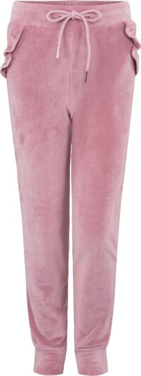 Vilje & Ve Bukse i Velour Ines Blush Rose