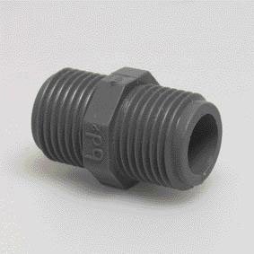 Al Ko Gevindnippel M. 2 X 1 1/4" Udvendigt Gevind