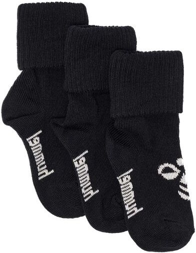 Hummel Bee 3 Pack sokker til baby Black Hummel Bee 3 Pack sokker til baby Black