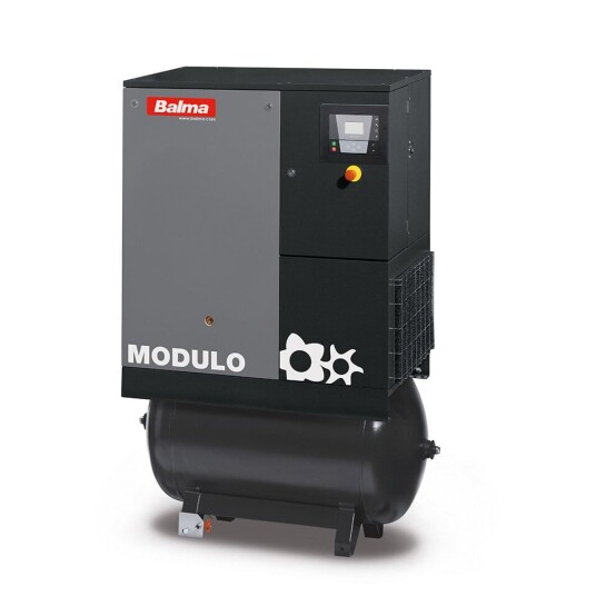 Balma Skruekompressor Modulo E 11, 10 Bar, 270 L, Med Kjøletørke Balma Skruekompressor Modulo E 11, 10 Bar, 270 L, Med Kjøletørke