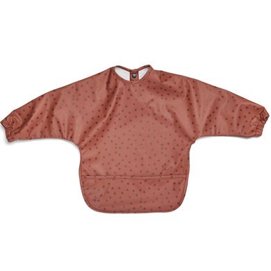 nuuroo Sleeve bib Luna Mahogany Leaf