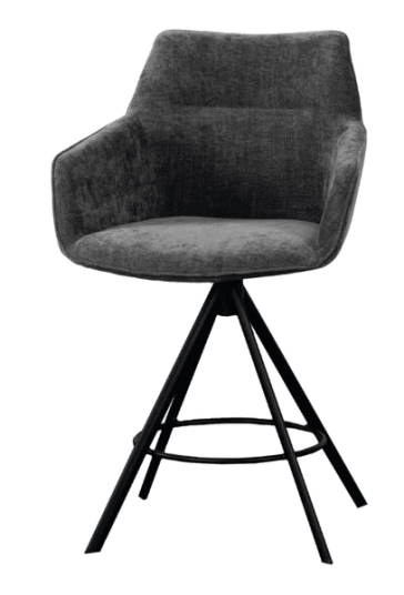 Trend Collection Johnson Rotating Barstol Crown Antracit Trend Collection Johnson Rotating Barstol Crown Antracit
