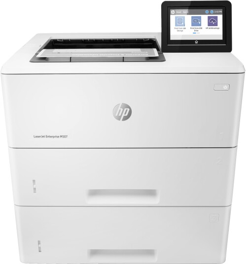 HP LaserJet Enterprise M507x A4 Laser Skriver med Dupleks og Wi-Fi, 1200 Ark Kapasitet HP LaserJet Enterprise M507x A4 Laser Skriver med Dupleks og Wi-Fi, 1200 Ark Kapasitet