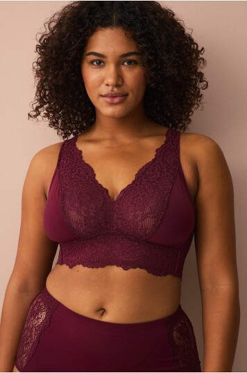 Ellos Plus collection - Myk BH Eva - Rød