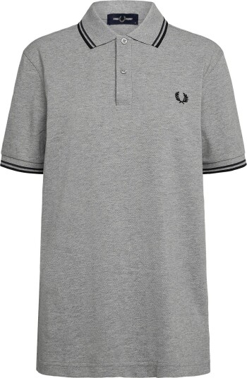Fred Perry Twin Tipped Fp Shirt STLMRL/DRKAF/BLK M