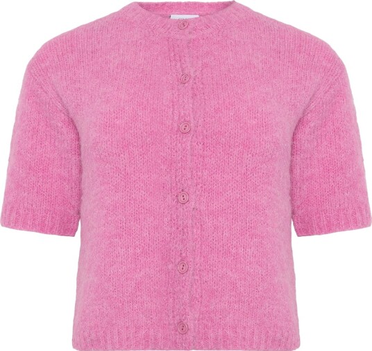 Grunt Cardigan   Strikk   GrEvissa   Rose   Grunt   12 år 152   Cardigan   Rosa