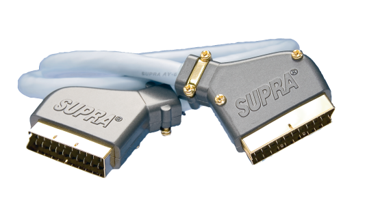 SUPRA 1001900701 Scartkabler 2 x Scart hann/hunn 1 m Stikkontakter & kabler SUPRA 1001900701 Scartkabler 2 x Scart hann/hunn 1 m Stikkontakter & kabler