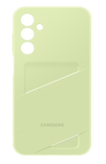 Samsung Galaxy A25 5G Mobildeksel med Kortholder Lime Grønn