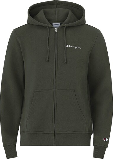 Champion Hettegenser Full Zip Hoodie Sweatshirt Grønn