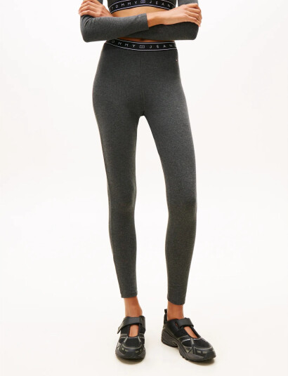Tommy Jeans Tjw Branded Tape Leggings Grey S