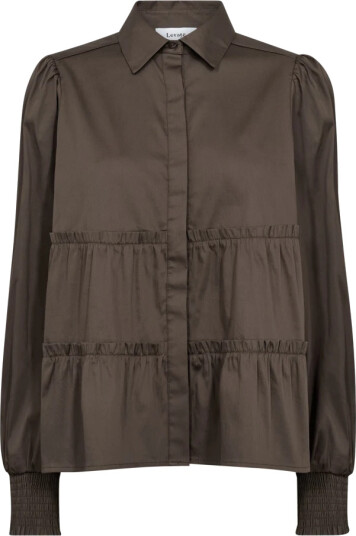 Levete Room Dame Bluser & Skjorter Brun M,