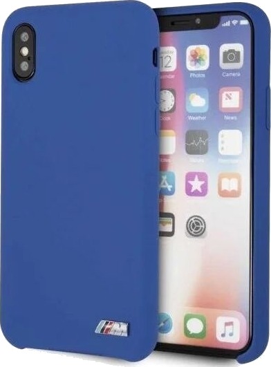 BMW Silicone M Collection iPhone X / Xs Case Blue