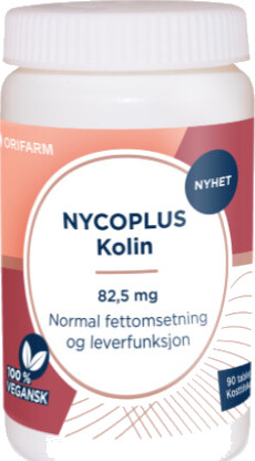 NYCOPlus Kolin tab 82,5 mg 90stk