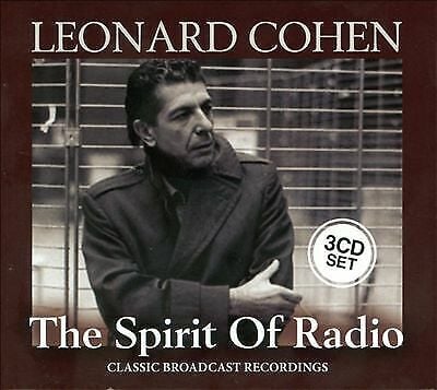 MediaTronixs Leonard Cohen : The Spirit of Radio: Classic Broadcast Recordings CD 3 discs Pre-Owned