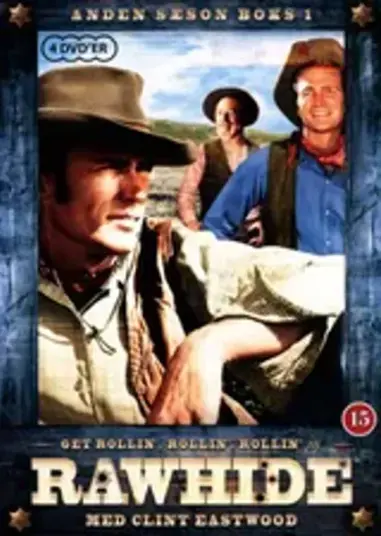 Rawhide   Sesong 2 Del 1 4 Disc DVD med Clint Eastwood