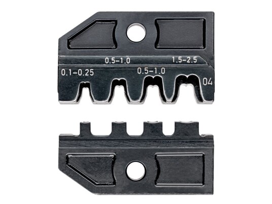 Knipex 97 49 04 97 49 04 Krympeindsats Uisolerede, Åbne Stikforbindelser Stikbredde 2,8 /4,8 Mm 0.1 Til 2.5 Mm² Passer Til Mærke Knipex 97 43 200, 97 43 E, 97 Knipex 97 49 04 97 49 04 Krympeindsats Uisolerede, Åbne Stikforbindelser Stikbredde 2,8 /4,8 Mm 0.1 Til 2.5 Mm² Passer Til Mærke Knipex 97 43 200, 97 43 E, 97