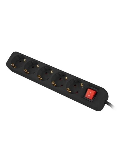 Lanberg Ps1 05f 0300 bk Power Strip 2500 Watt Lanberg Ps1 05f 0300 bk Power Strip 2500 Watt