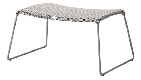 Cane-line Breeze skammel Taupe 72 x 36 cm Brun Cane-line Breeze skammel Taupe 72 x 36 cm Brun