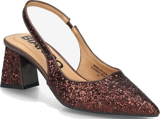 Bianco Biamaralyn Slingback Glitter BROWN GLITTER 41