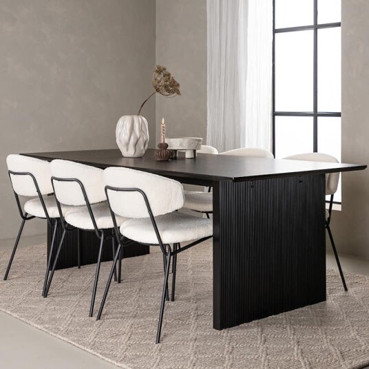 Venture Home Spisegruppe Venture Home Vail med 6 Chico Stoler GR22964