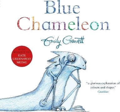 Blue Chameleon Av Emily Gravett