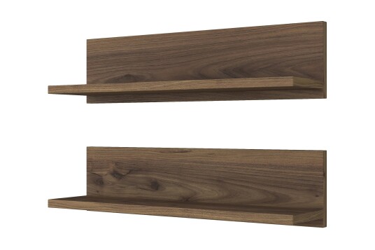 Vegghylle Palenque 13x60 cm Valnøtt