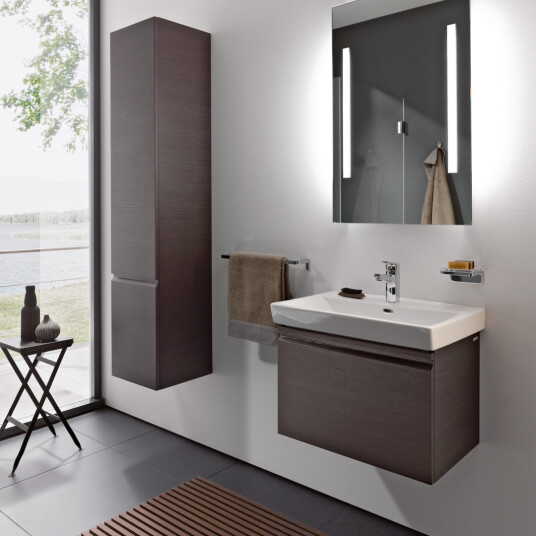 LAUFEN PRO S SERVANTSKAP 61 CM 1 SKUFF & 1 INNVENDIG SKUFF WENGE