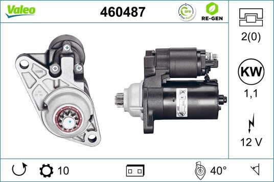 Starter VALEO 460487