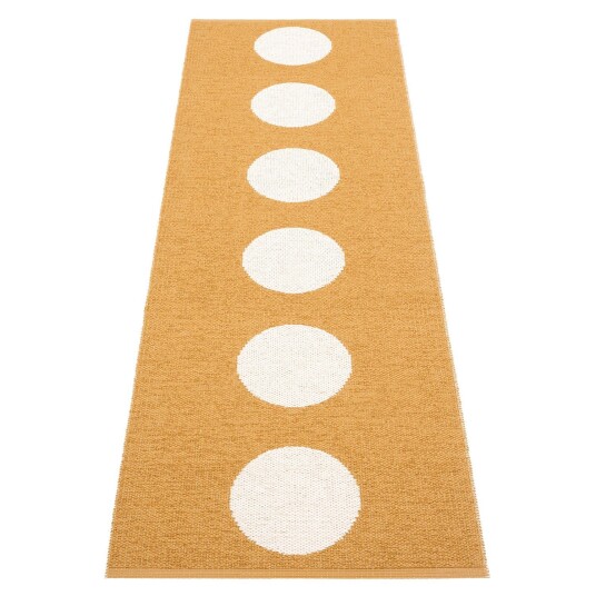 Pappelina Vera matte 70x225 cm ochre / vanilla