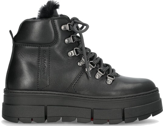 Canada Snow Women"s Mount Fiona Lace Leather Black 41