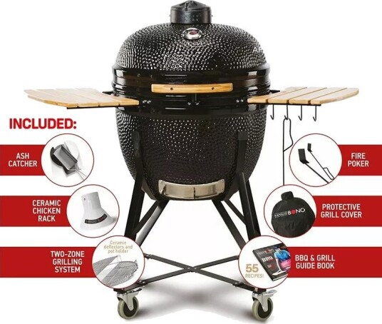 Kamado Bono Limited Kullgrill Til Hage 64 × 64 cm