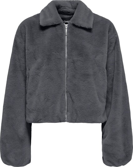 ONLY Onldana Faux Fur Jacket Cc Otw BLACKENED PEARL M