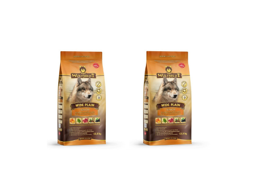 Wolfsblut 2X Dogfood Wide Plain Horse Senior 12.5 kg Bundle