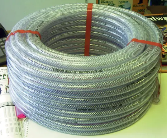 PVC Polyesterarmert Slange 3/4"" 19x26 mm 50 meter PVC Polyesterarmert Slange 3/4"" 19x26 mm 50 meter