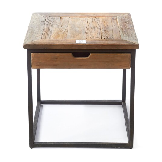Shelter Island endebord med drawer