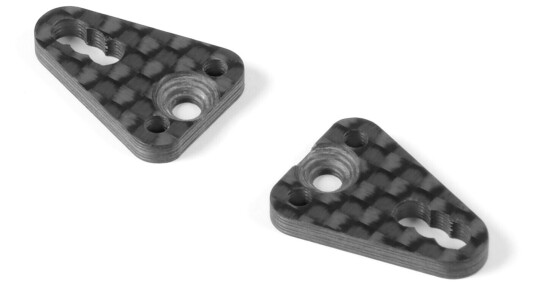 XRAY XR-371187 Carbon Plate 2PinSide Link 2.2mm2