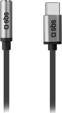 Sbs Teadaptjacktyck Sort Usb C 3.5Mm 0,15 M Hankjønn Hunkjønn Sbs Teadaptjacktyck Sort Usb C 3.5Mm 0,15 M Hankjønn Hunkjønn